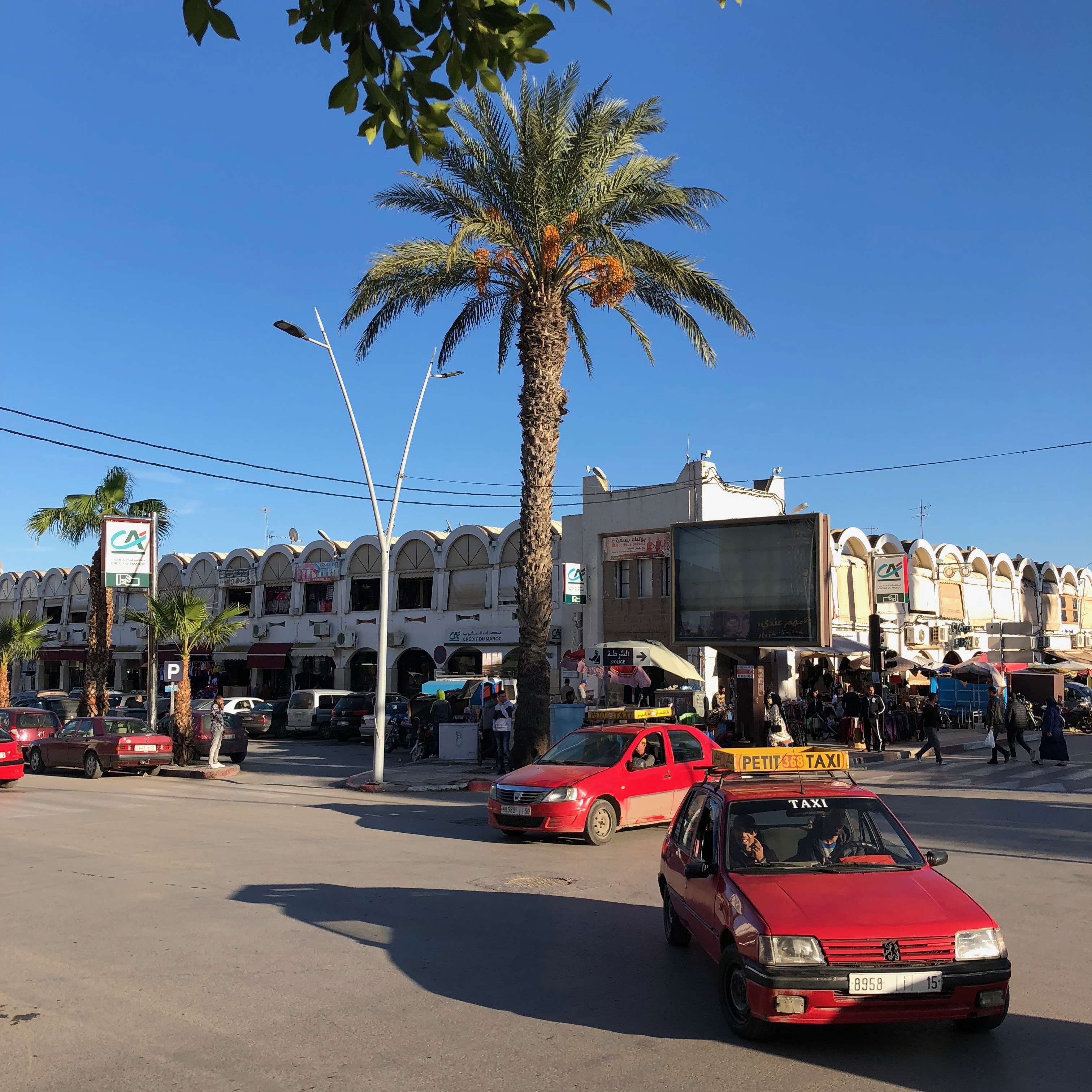 Straatbeeld in Nador